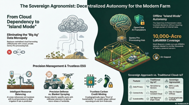 How the Sovereign Agronomist Runs Off-Grid Farms