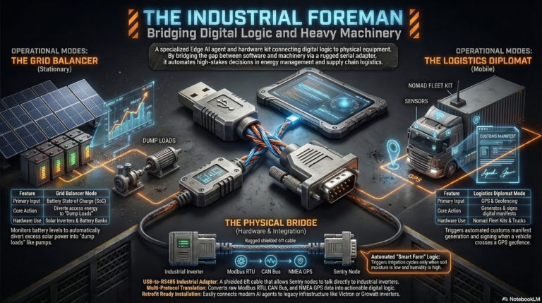 Wiring edge logic into heavy machinery