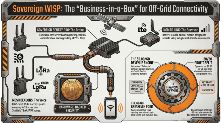 Study Guide: DeReticular Sovereign WISP Ecosystem and Generation 4 Infrastructure