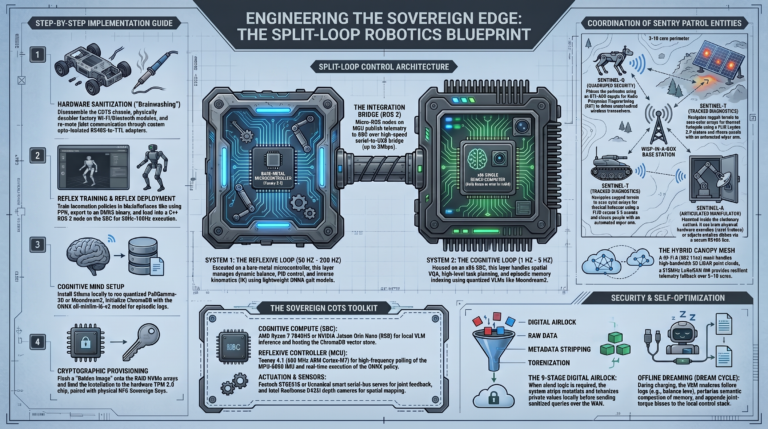 Sovereign Embodied AI and Robotic Infrastructure Networks: A Comprehensive Study Guide