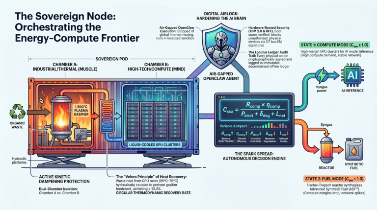 Sovereign Nodes: Architectural Specifications for Co-Optimized Energy-Compute Virtual Power Plants