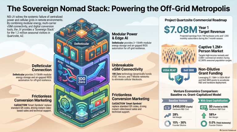 Strategic Roadmap for Nomadic Sovereign Infrastructure Joint Venture