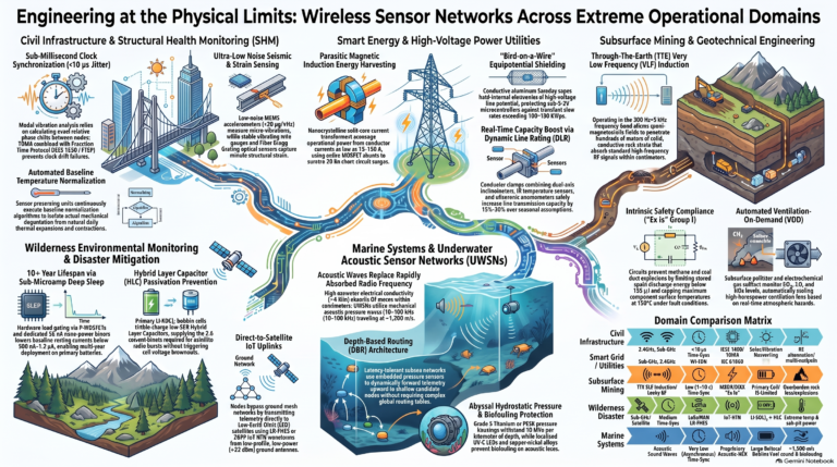 Modern Wireless Sensor Networks and Edge IoT Systems