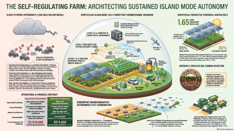 The Emergence of the Self-Regulating Farm